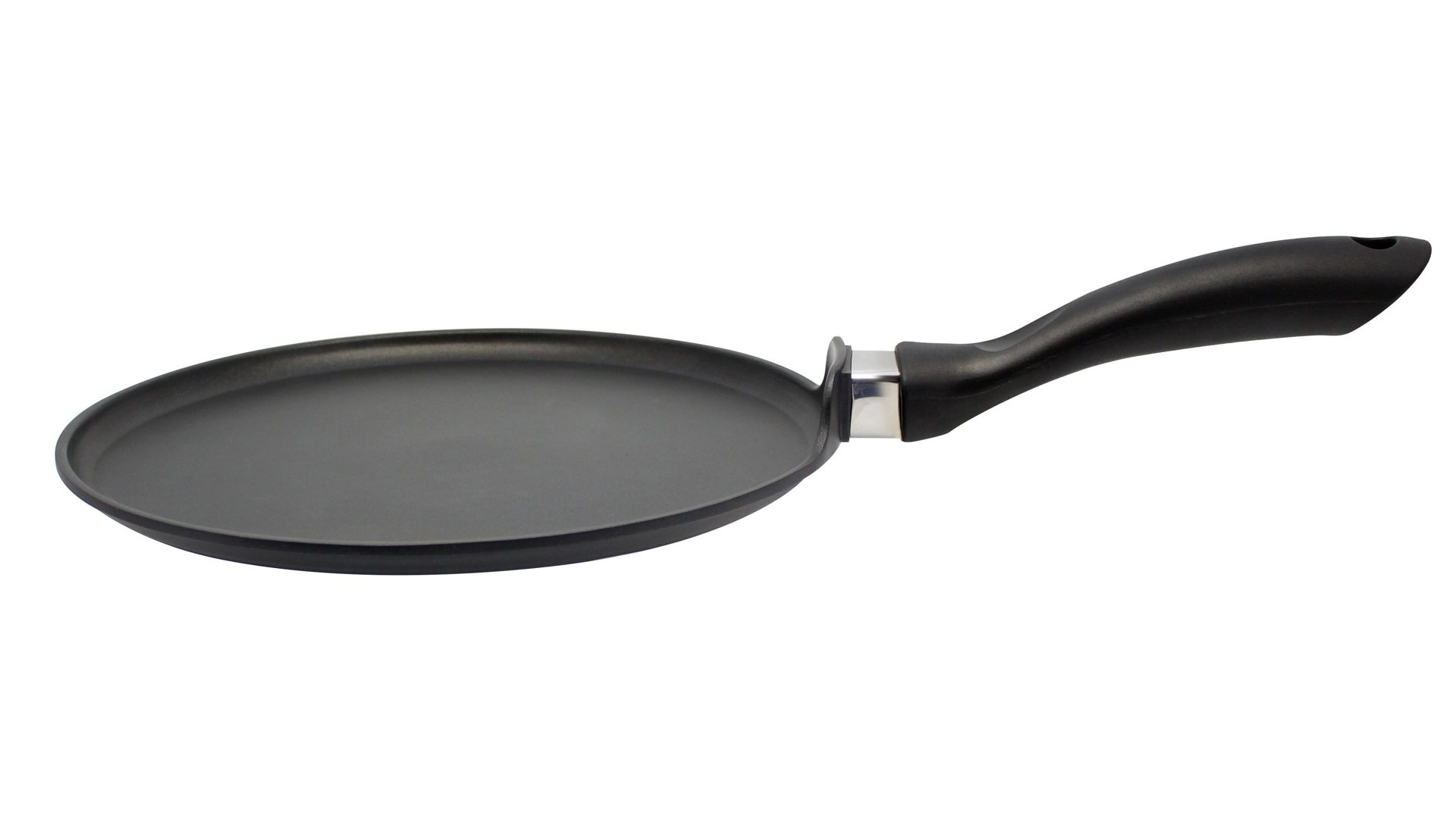Pfanne Elo aus Metall in Schwarz ELO® Crepes-Pfanne Alucast Aluguss – Durchmesser ca. 28 cm