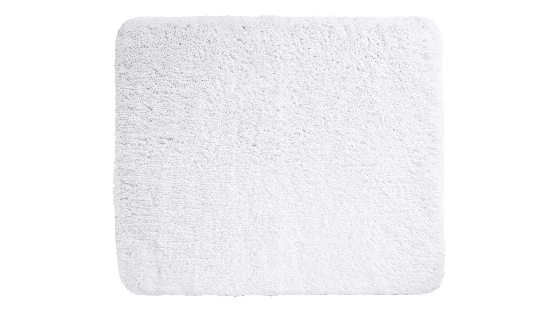 Badematte / Badeteppich Kela | keck & lang aus Stoff in Weiß kela Badematte Livana Schneeweiß – ca. 80 x 50 cm