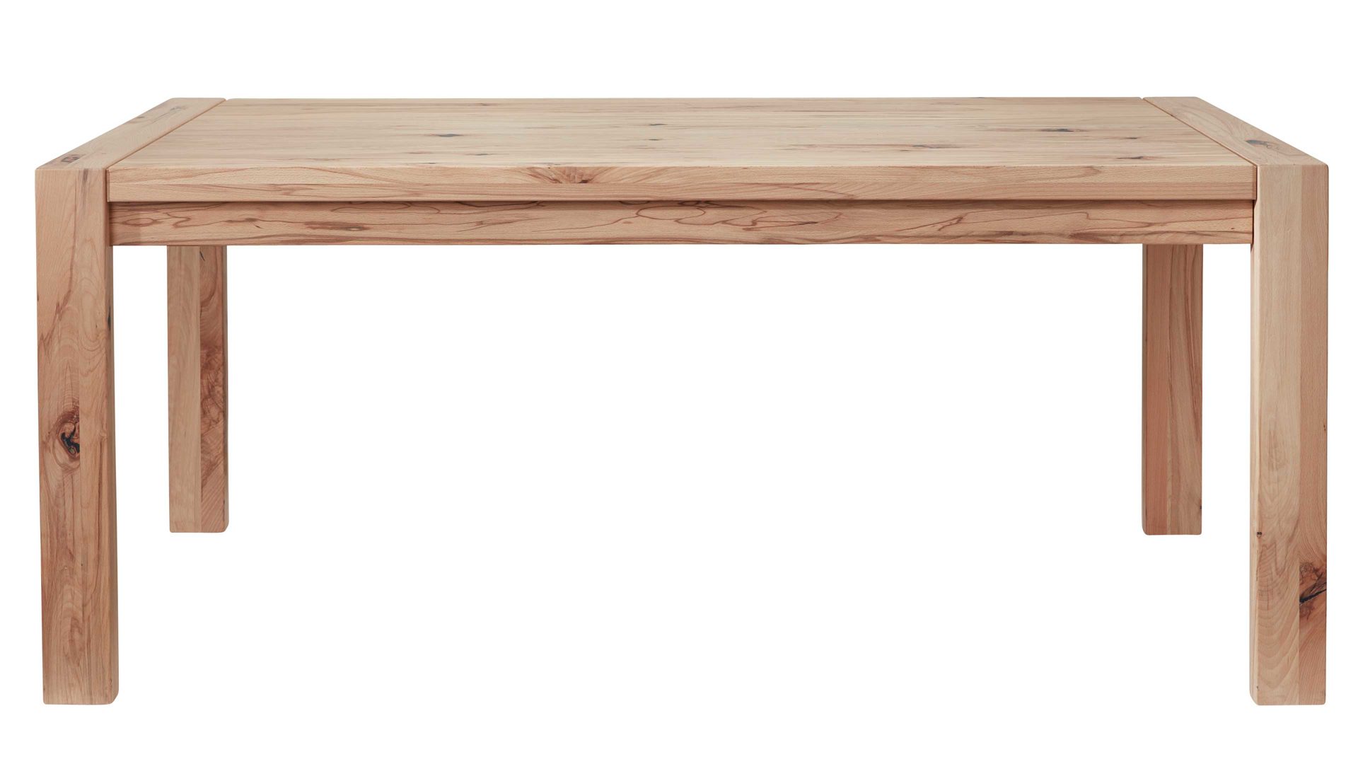 Auszugtisch Interliving aus Holz in Holzfarben Interliving Wohnzimmer Serie 2005 – Auszugtisch 117 580 Asteiche Bianco – ca. 160-260 x 90 cm