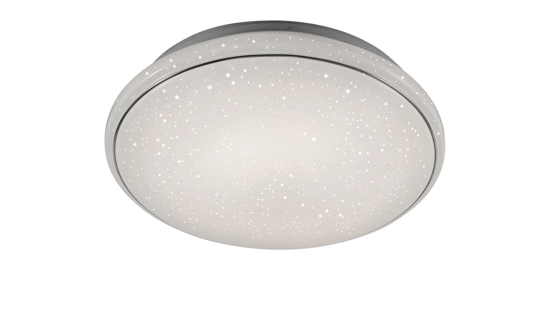 Deckenleuchte Just light. (leuchtendirekt) aus Kunststoff in Weiß JUST LIGHT. Deckenlampe Jupiter Sternenhimmeloptik – Durchmesser ca. 59 cm