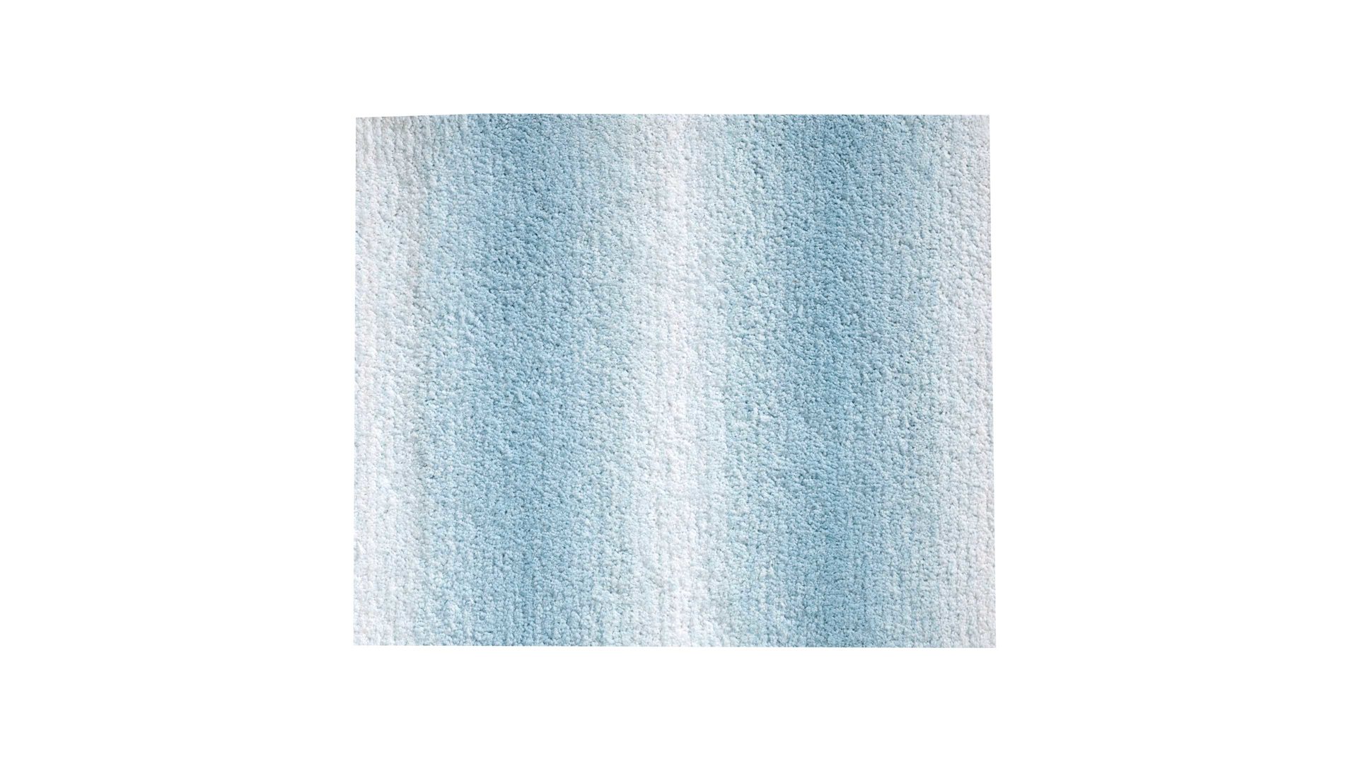 Badematte / Badeteppich Kela | keck & lang aus Baumwolle in Hellblau kela Badematte Ombre Frostblau - ca. 65 x 55 cm