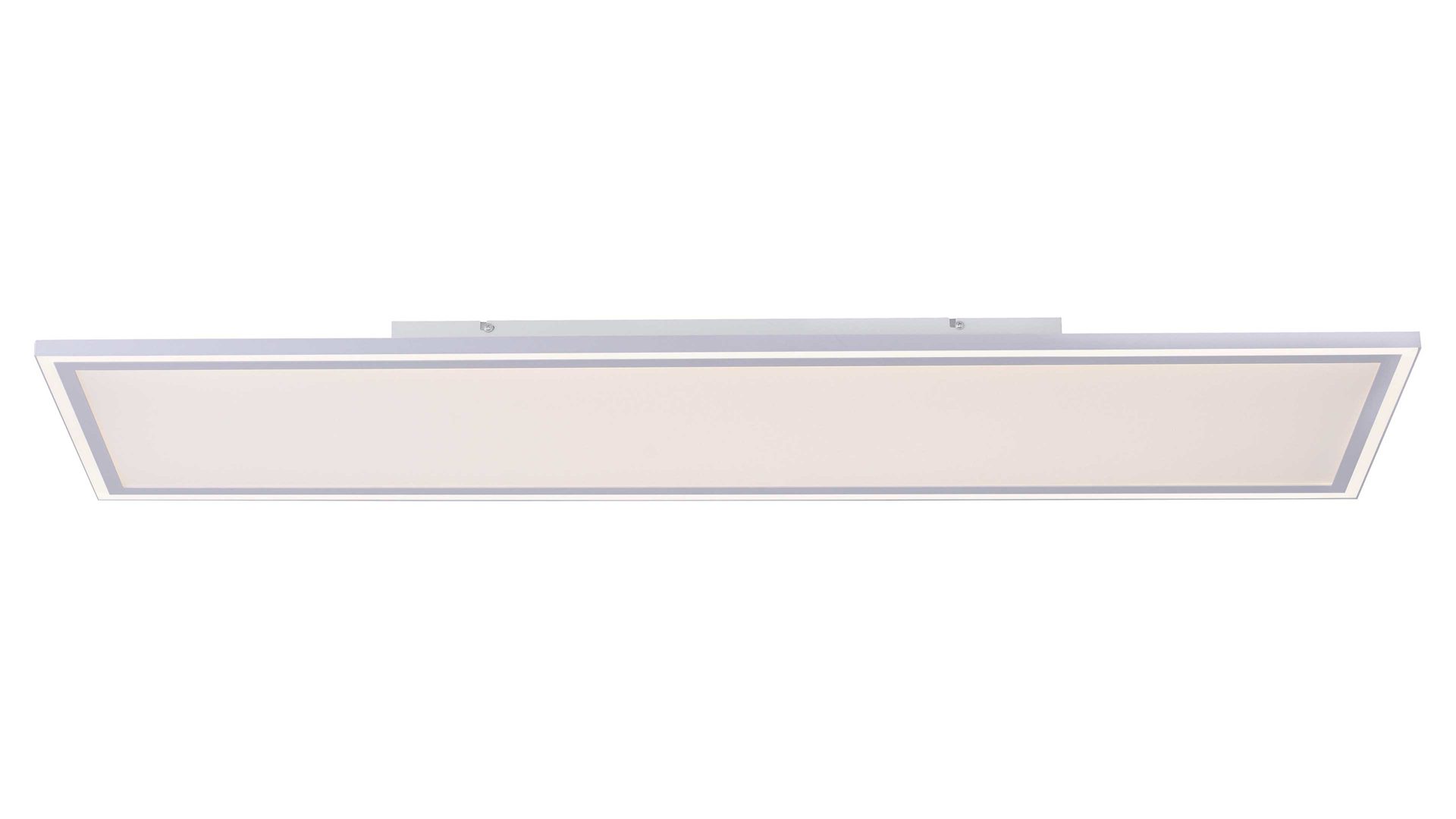 Deckenleuchte Leuchtendirekt aus Metall in Weiß Leuchten Direkt Leuchten Serie Edging - Deckenlampe weißes Metall - ca. 121 x 31 cm