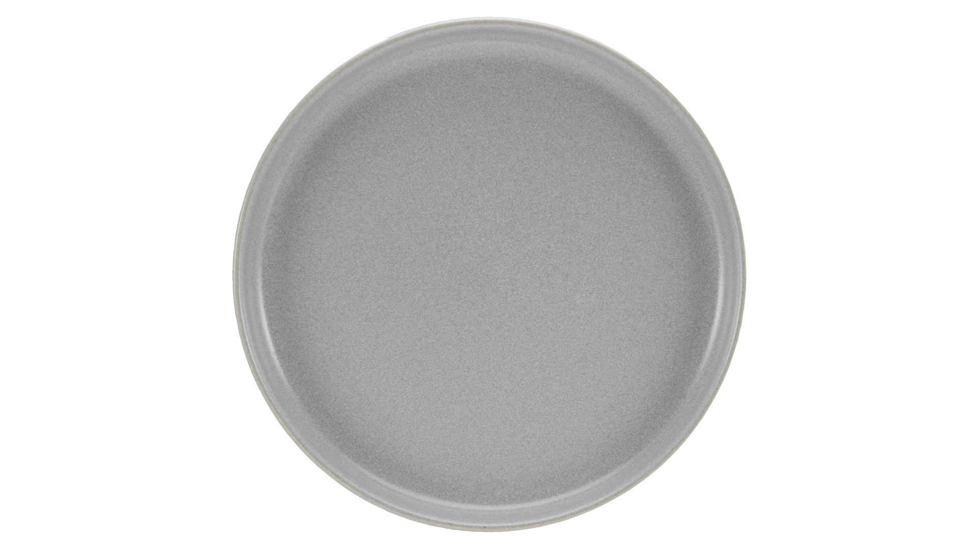 Essteller Creatable aus Keramik in Grau CREATABLE Uno – Speiseteller graues Steinzeug – Durchmesser ca. 28 cm
